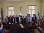Cerimonia di intitolazione Sala Consiliare al giornalista Francesco Rosso 9 maggio 2015